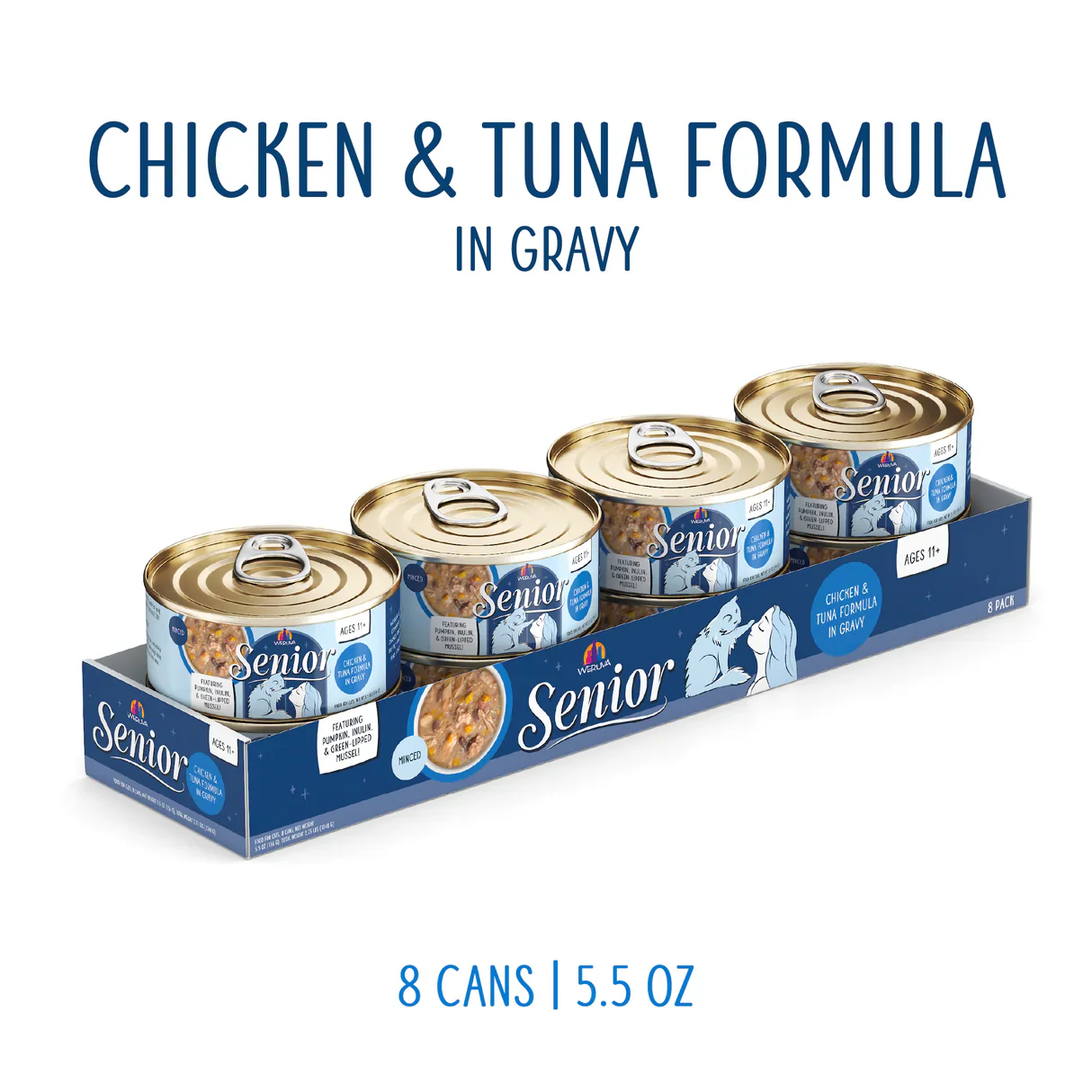 Weruva Senior Cat Chicken & Tuna in Gravy - Image 4