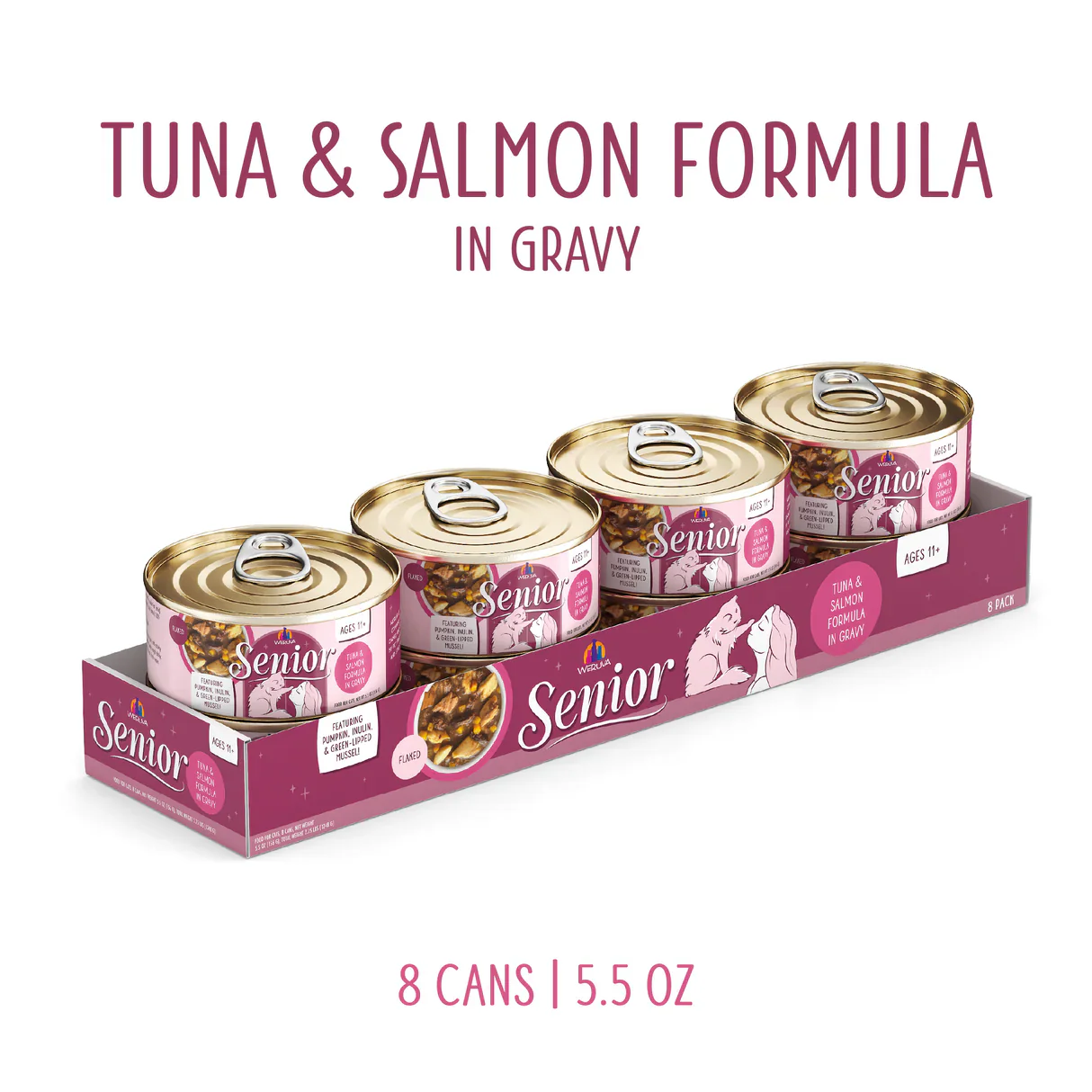 Weruva Senior Cat Tuna & Salmon in Gravy - Image 4