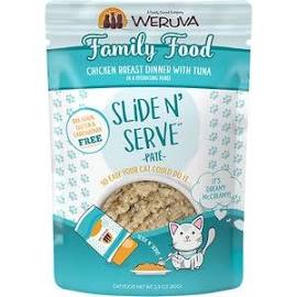 Weruva Slide N' Serve Family Food Chicken Breast Dinner with Tuna Pate - Image 2