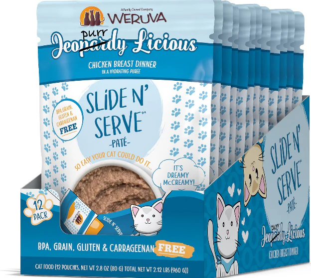 Weruva Slide N' Serve Jeopurrdy Licious Chicken Pate - Image 3
