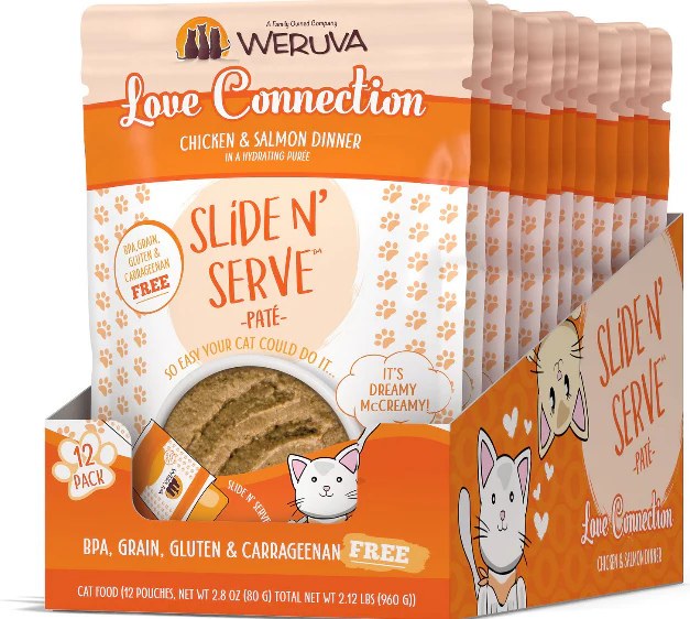 Weruva Slide N' Serve Love Connection Chicken & Salmon Pate - Image 4