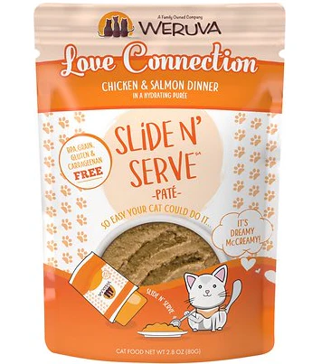 Weruva Slide N' Serve Love Connection Chicken & Salmon Pate - Image 5