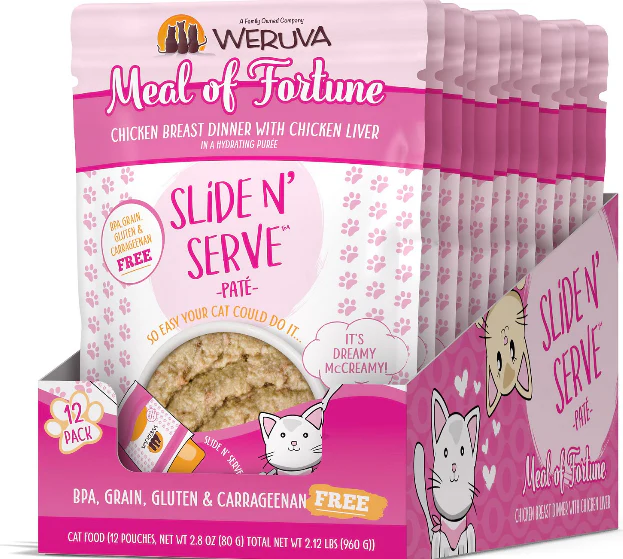 Weruva Slide N' Serve Meal of Fortune Chicken Breast Dinner With Chicken Liver Pate - Image 2