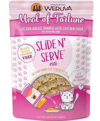 Weruva Slide N' Serve Meal of Fortune Chicken Breast Dinner With Chicken Liver Pate - Image 3