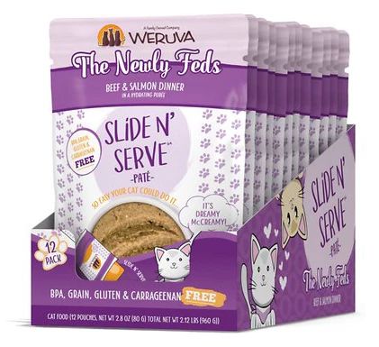 Weruva Slide N' Serve The Newly Feds Beef & Salmon Pate - Image 2