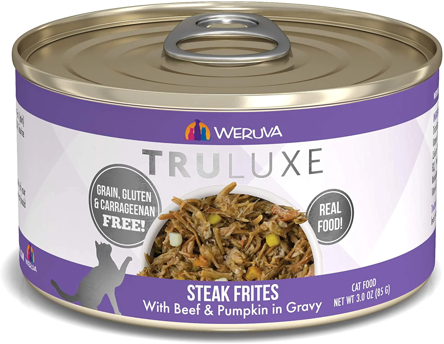Weruva TruLuxe Steak Frites with Beef & Pumpkin in Gravy - Image 5