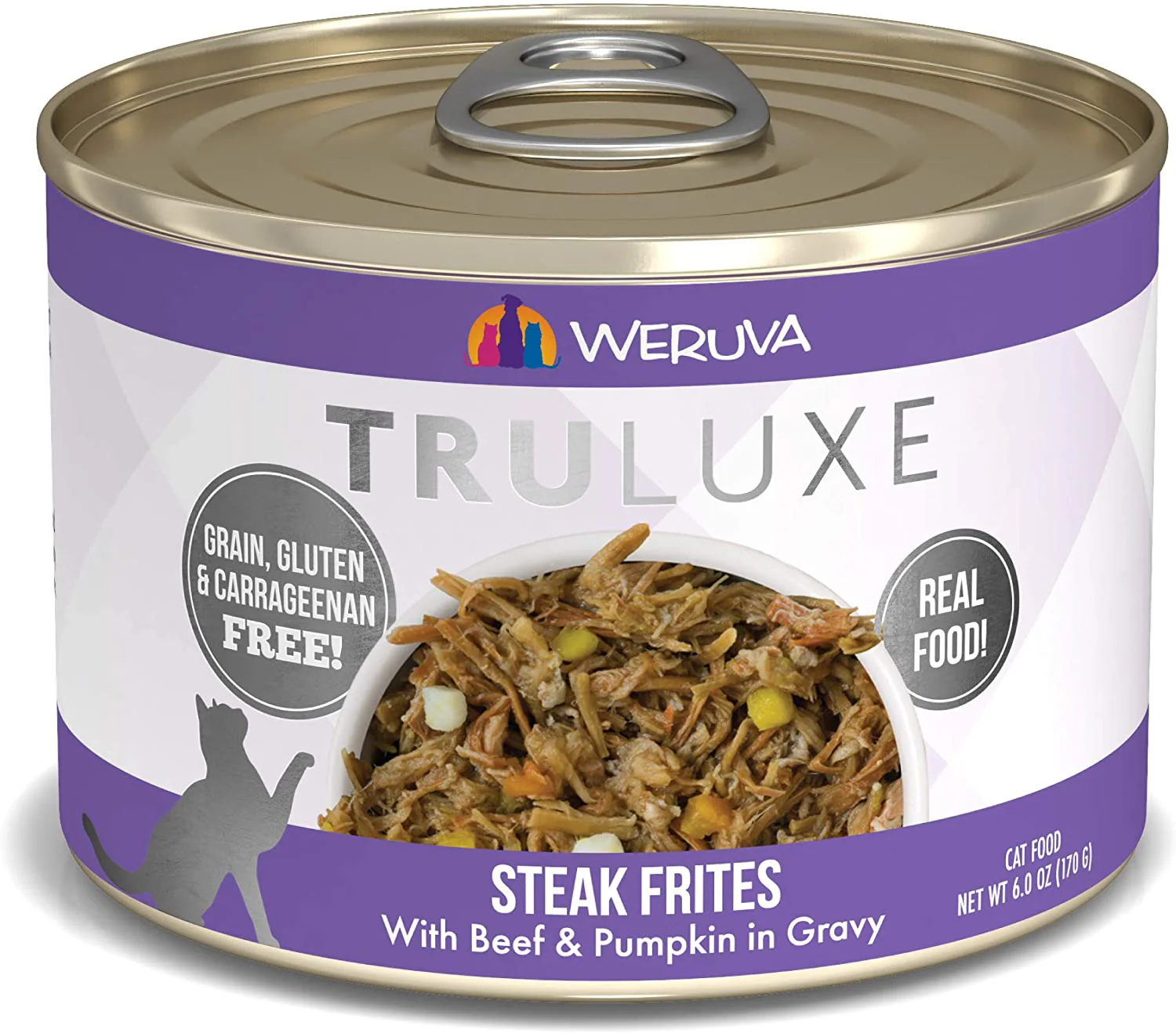 Weruva TruLuxe Steak Frites with Beef & Pumpkin in Gravy - Image 6