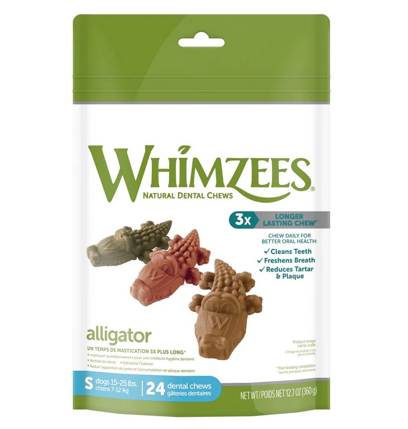 Whimzees Alligator Dental Treats - Image 4