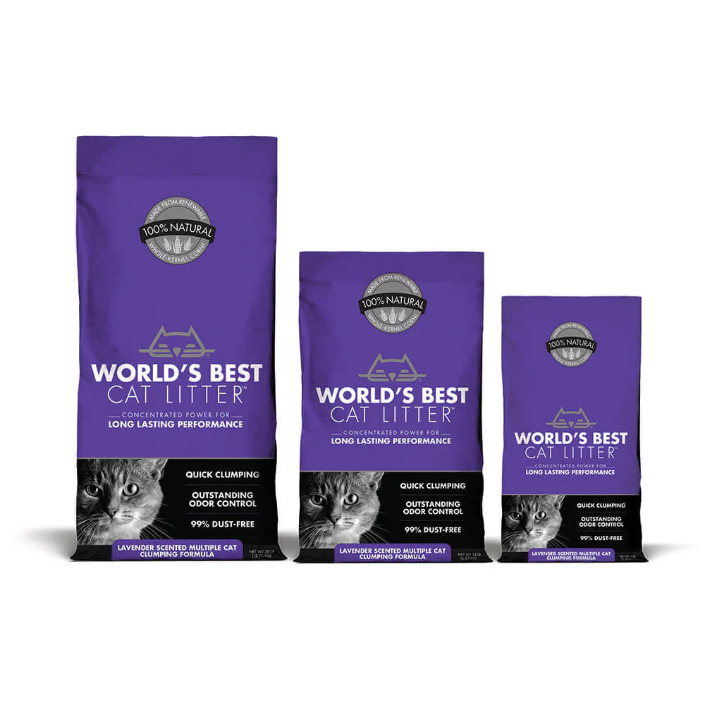 Worlds Best Multi-Cat Lavender Scented Litter - Image 3