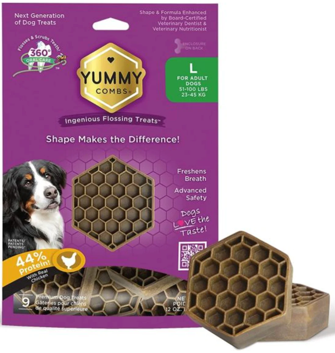 Yummy Combs Chicken Dental Treats - Image 3