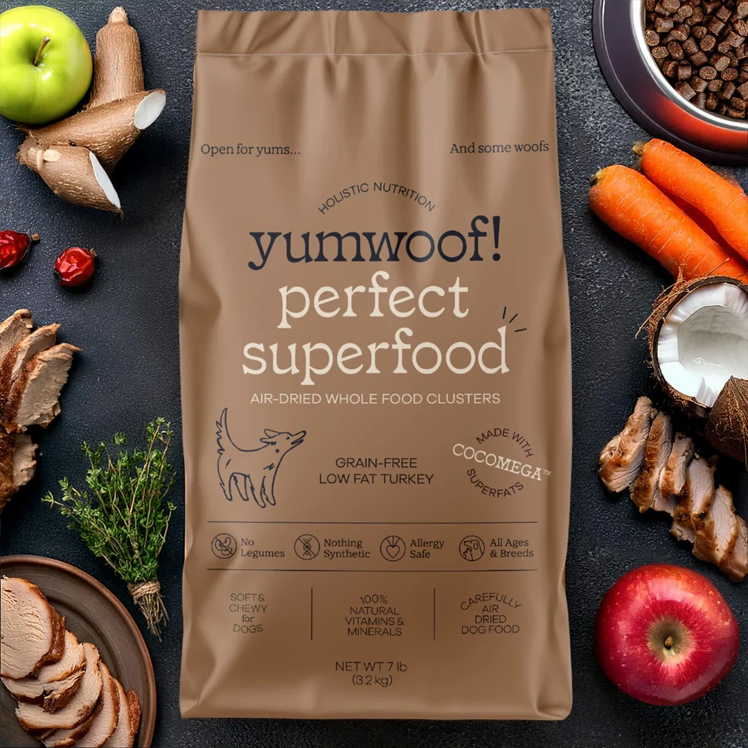 Yumwoof! Soft & Chewy Perfect Superfood Air Dried Low Fat Turkey - Image 2