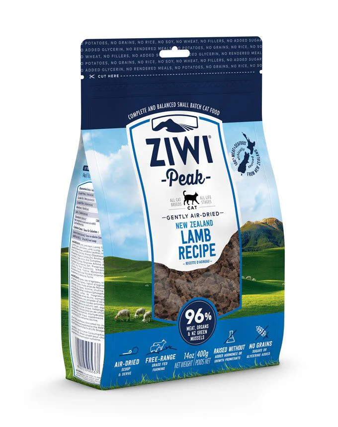 Ziwi Peak Air Dried Grain Free Cat Lamb 14 oz. - Image 3