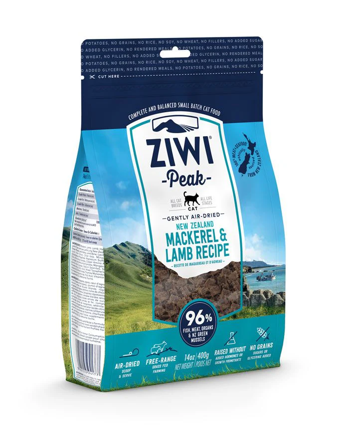 Ziwi Peak Air Dried Grain Free Cat Mackerel & Lamb - Image 3