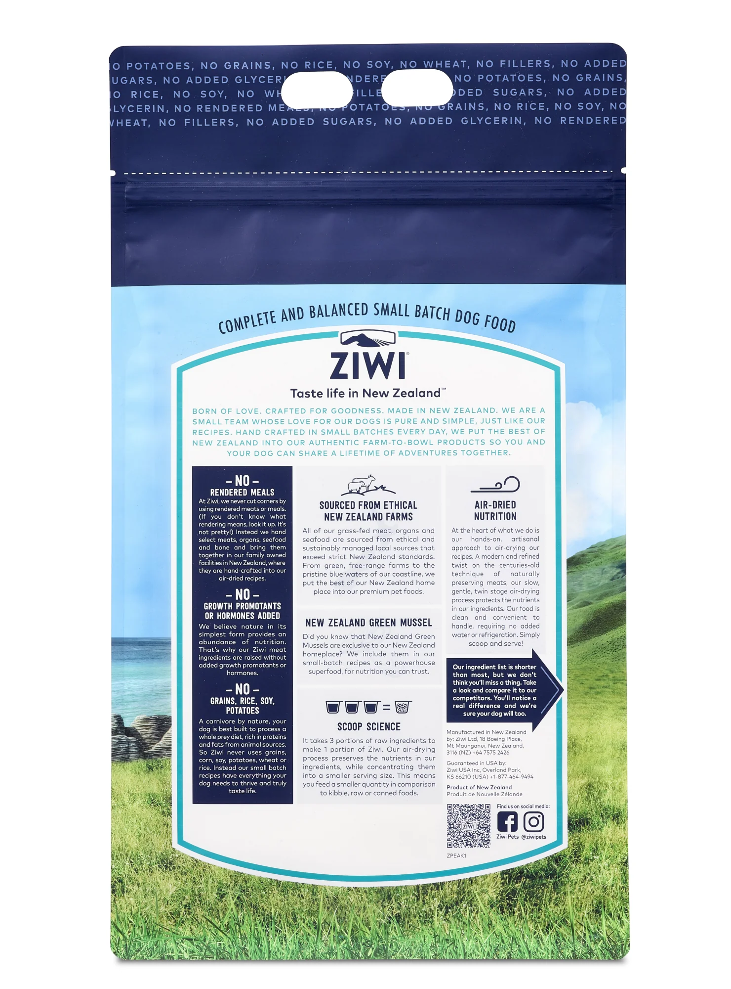 Ziwi Peak Air-Dried Mackerel & Lamb Recipe - Image 12