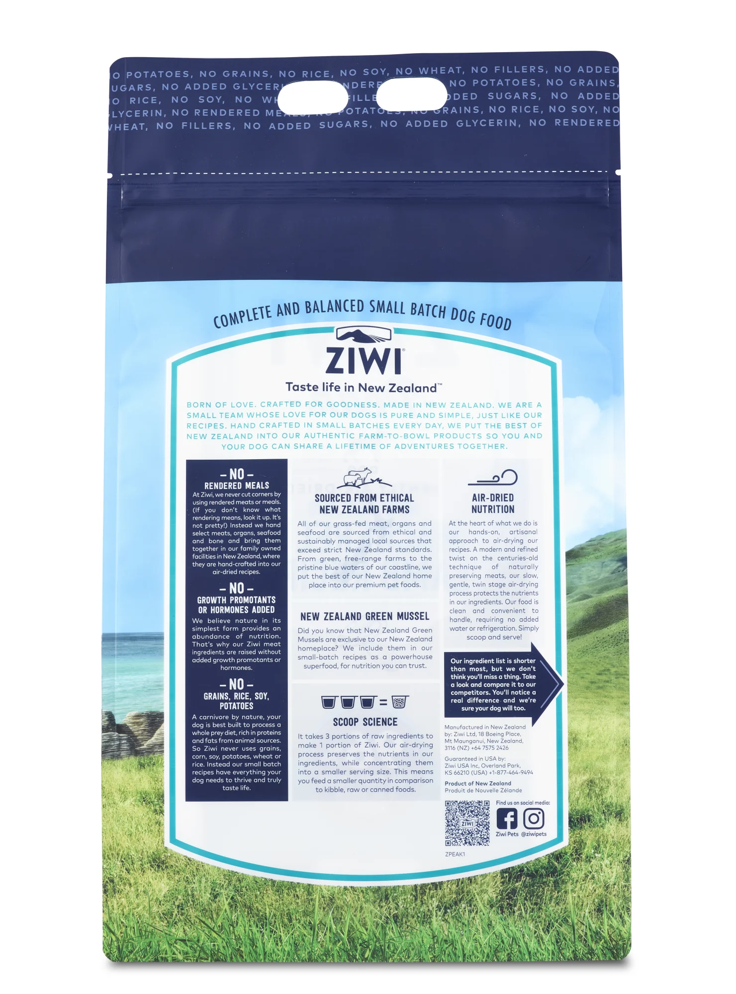 Ziwi Peak Air-Dried Mackerel & Lamb Recipe - Image 8