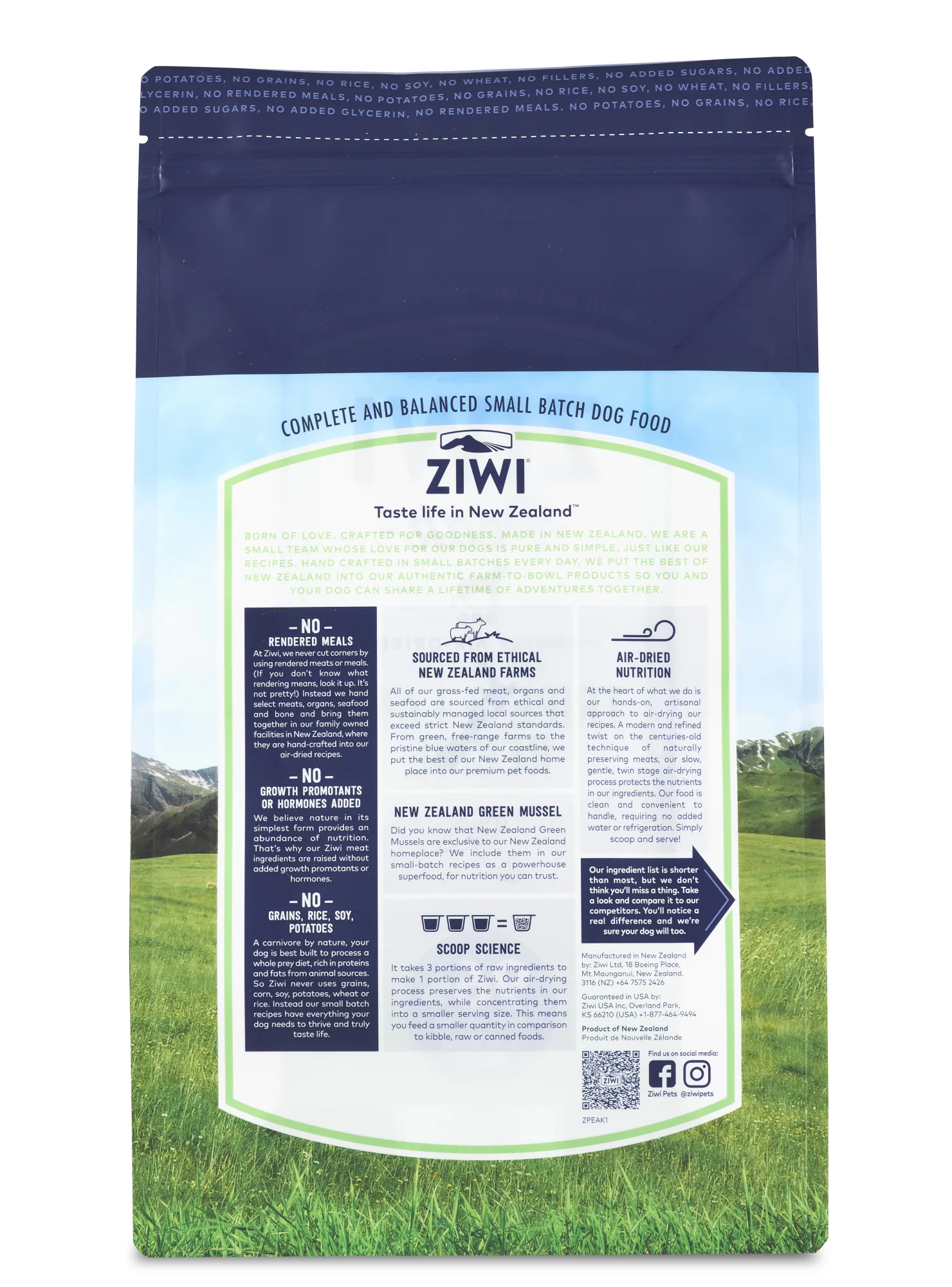 Ziwi Peak Air-Dried Tripe & Lamb Recipe - Image 5
